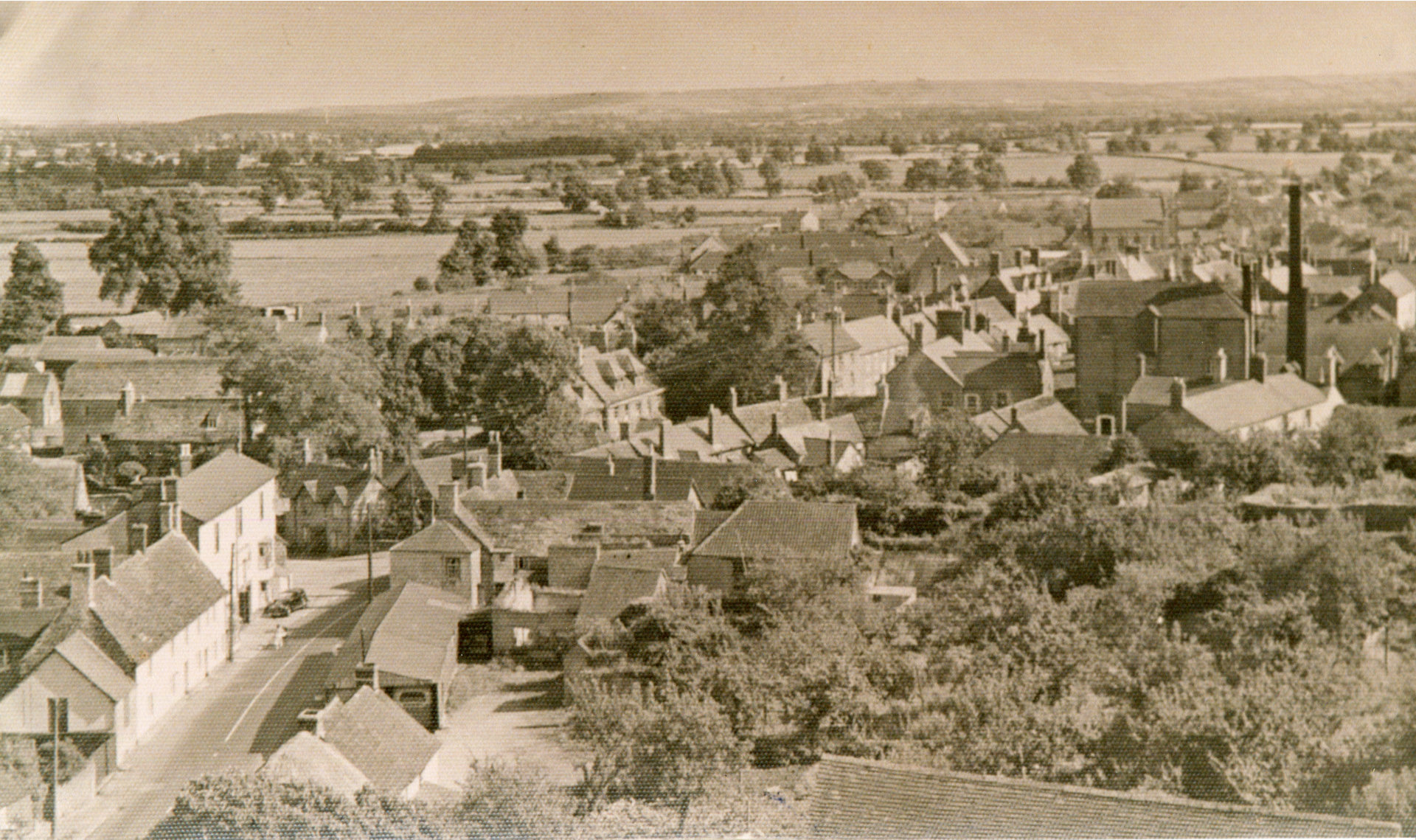 View from the church tower