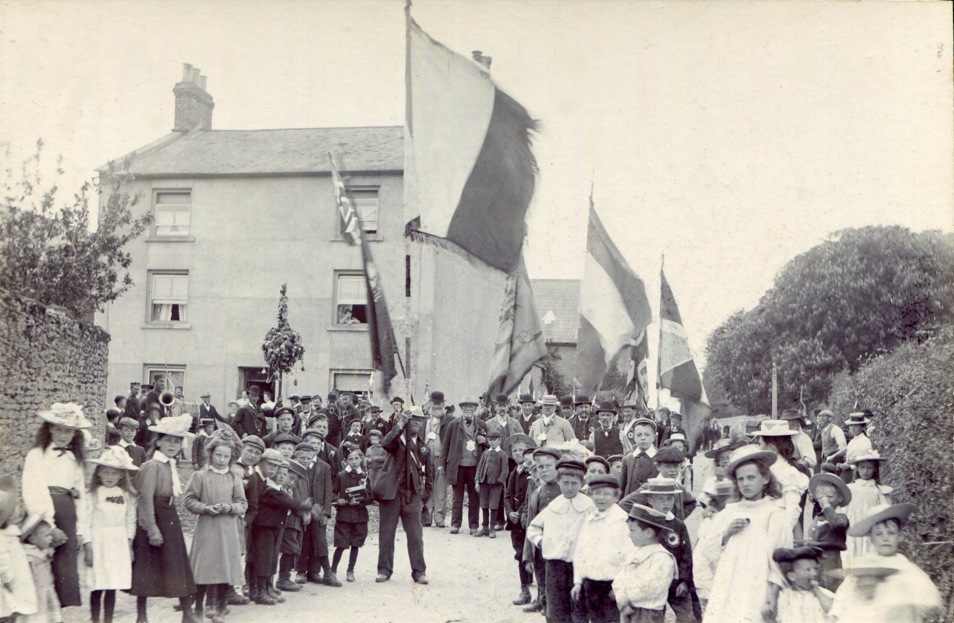 Wood Lane charity march
