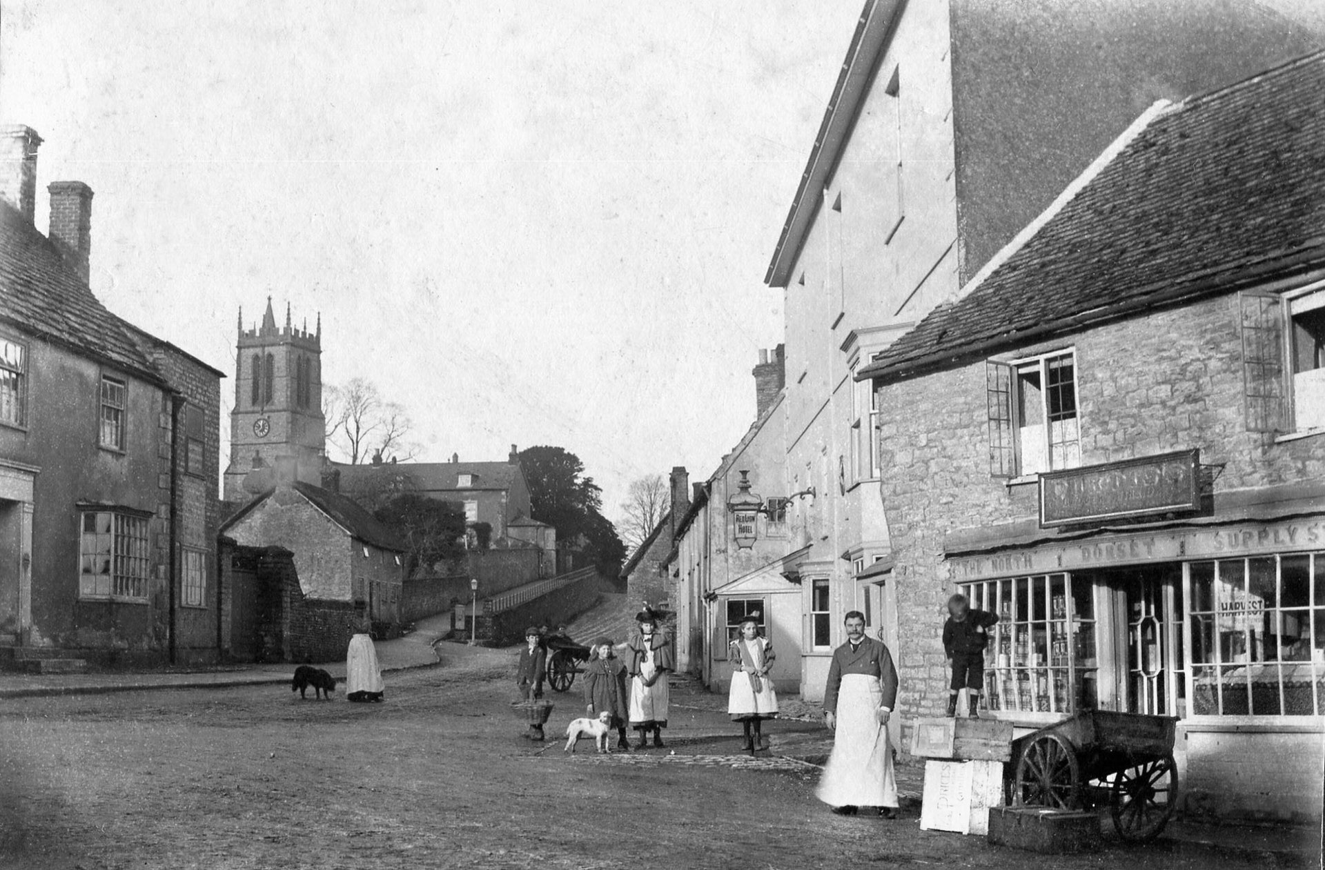 Strange's store. Church Hill